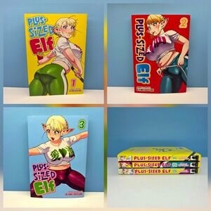 Plus-Sized Elf Manga English Vol 1-3 Second Release with New Cover Art